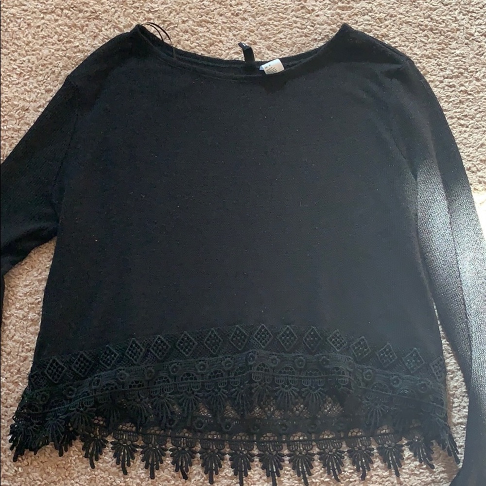 Cropped Top See Through